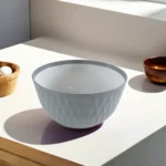 Hobby Life 1.8l Grey Round Ribbed Bowl1