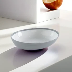 Hobby Life 16cm Grey Oval Fluted Bowl1