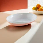 Hobby Life 18.7x13.1cm Orange Oval Patterned Bowl1