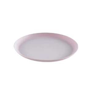 Hobby life 23.5cm pink round plate