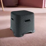 Hobby Life 28x30cm Black Woven Design Stool Chair1