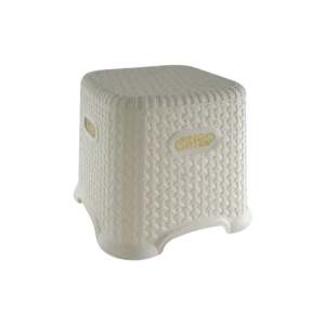 Hobby Life 28x30cm Offwhite Woven Design Stool Chair