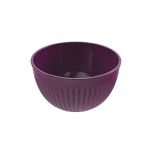 Hobby Life 2l Purple Round Fluted Bowl