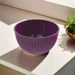 Hobby Life 2l Purple Round Fluted Bowl1