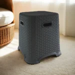 Hobby Life 30x40cm Black Woven Design Stool Chair1