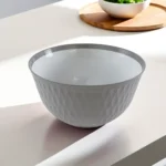 Hobby Life 4.5l Beige Round Ribbed Bowl1