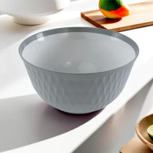 Hobby Life 4.5L Grey Round Ribbed Bowl1