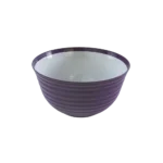 Hobby Life 4.5l Purple Round Striped Bowl