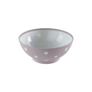 Hobby Life 750ml Pink Round Dotted Bowl