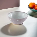 Hobby Life 750ml Pink Round Dotted Bowl1