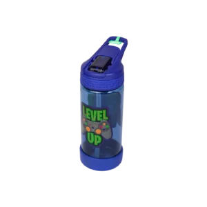 Level Up 473ml Navy Blue Water Bottle