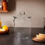 Lomenox 1870ml Glass Round Jar With Pressure Lid1