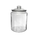 Lomenox 5800ml Glass Round Jar With Pressure Lid