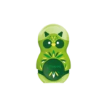 Maped 049113 Green Sharpener with Eraser