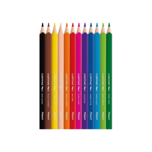 Maped 12 Colors 863312 Jumbo Wooden Coloring Pencils Set1