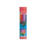 Maped 24 Colors 862745 Wooden Coloring Pencils Set in Metal Tube