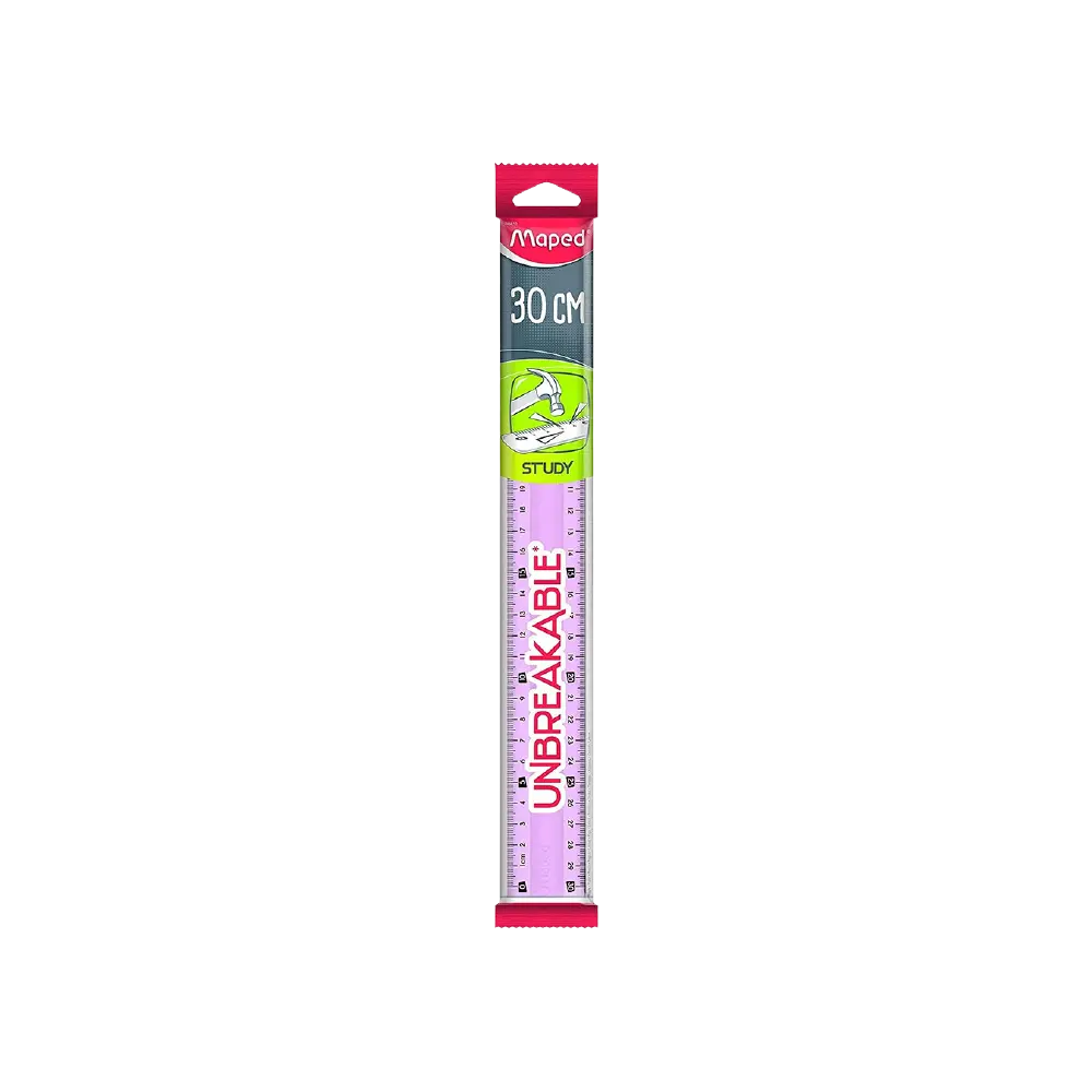 Maped-245610-Pink-30cm-Ruler1