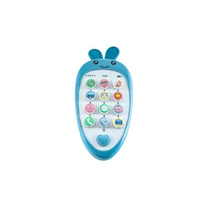 Musical Carrot Shaped Blue Baby Toy Phone 1