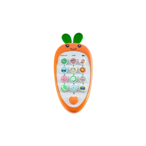 Musical Carrot Shaped Orange Baby Toy Phone 1