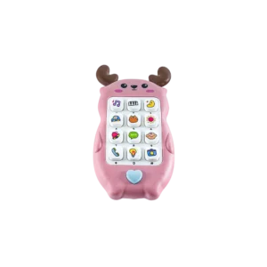 Musical Deer Shaped Pink Baby Toy Phone 1