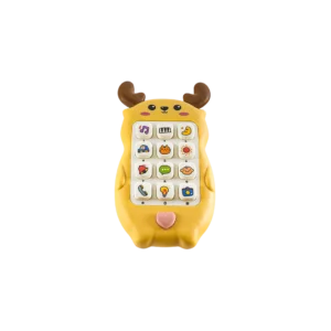 Musical Deer Shaped Yellow Baby Toy Phone 1