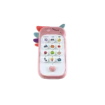 Musical Unicorn Shaped Pink Baby Toy Phone 1