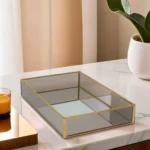 Plain 30x20x5cm Rectangular Mirror Tray1