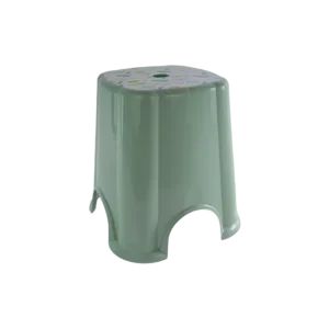 Plastic 27x38cm Mint Green Stool Chair