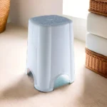 Plastic 27x47cm Blue Stool Chair1