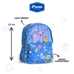 Pronto 33cm Cat Design Blue 2 Zippers Small Backpack1