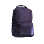 Pronto 43cm Black 3 Zippers Backpack