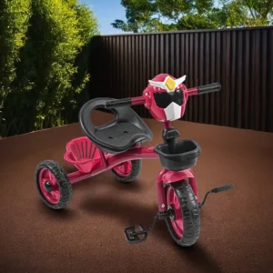 Robot Shaped 3 Wheels Red Tricycle1