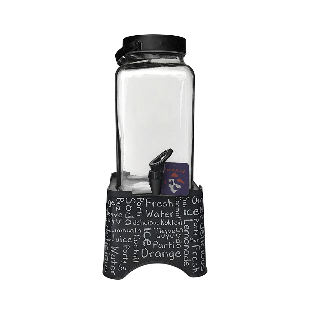 Sequared-Juice-Dispenser-with-Black-Stand