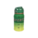 Sports 550ml Green Matt Water Bottle with Strap