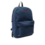 Bentley 43cm Navy Blue 2 Zippers Backpack