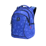 Bentley 46cm XO Design Blue 3 Zippers Backpack