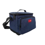 Bentley Navy 2 Zippers Large Lunch Bag