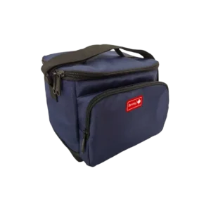 Bentley Navy Blue 2 Zippers Large Lunch Bag