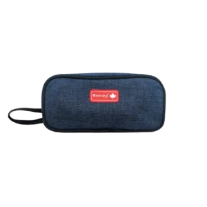 Bentley Navy Blue 2 Zippers Pencil Case