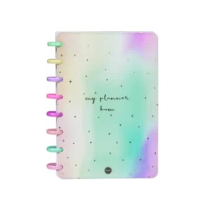 Celestial Design Colorful Spiral Notebook