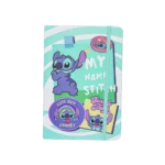 Cheeky Stitch Design Aqua Notebook