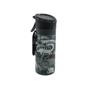 Cool Level 420ml Black Water Bottle