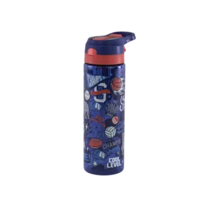 Cool Level 550ml Navy Blue Water Bottle