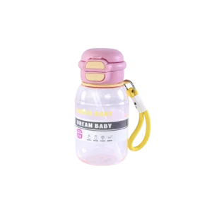 Dream Baby Pink Double Lid Water Bottle