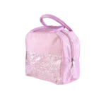 Flowers Theme Pink Lunch Bag1