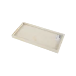 Gypsum Beige Rectangular Plate