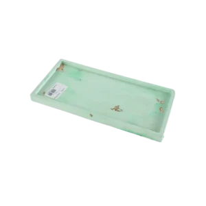 Gypsum Green Rectangular Plate