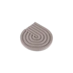 Gyspum Brown Drop Design Trivet