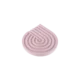 Gyspum Pink Drop Design Trivet