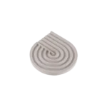 Gyspum White Drop Design Trivet